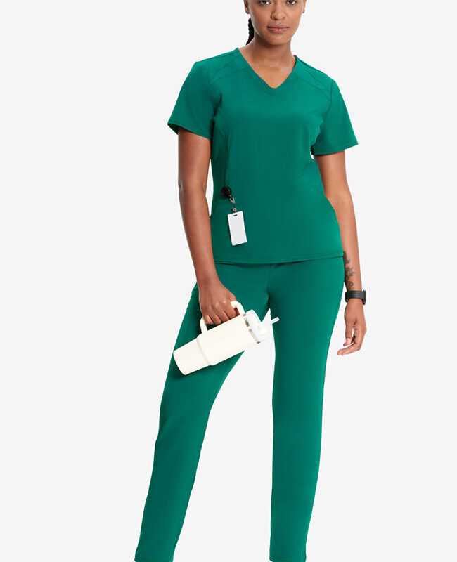 Women's V-Neck Scrub Top