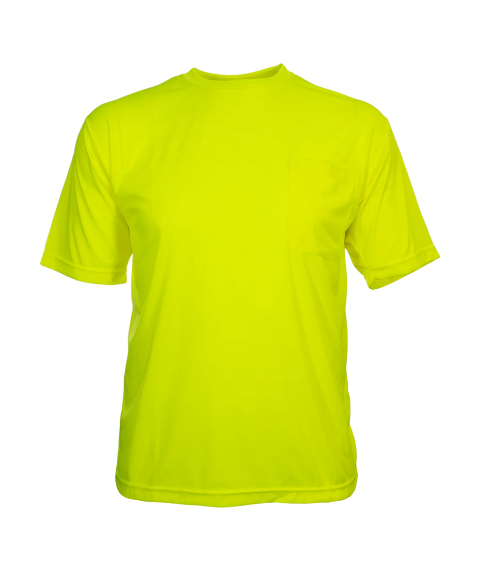 Lightweight Lime Polyester Shirt